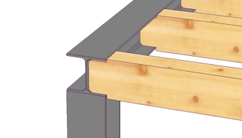 Gerendaillesztések acélgerendákkal