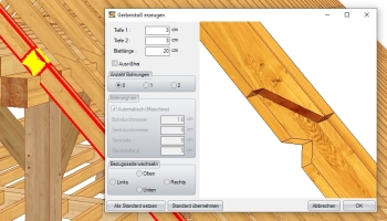 Sima sár illesztések gerendahosszabbításokhoz
