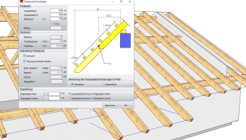 Eresz túlnyúlás szerkesztése nyújtással és a keretrendszer önadaptálásával
