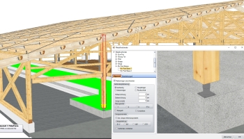 Megvalósítható csatlakozók (lemezek, sarkok, akasztók, oszlopalapok...)