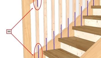 Ingyenes jelölés (pl. korlátoszlopok fúrásának megkönnyítése érdekében)